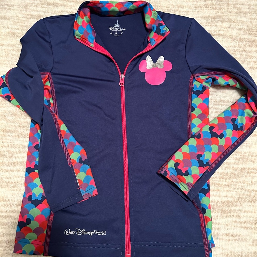 Disney Kids Jacket - Purple with Multicolor Accents